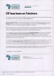 CIF less keen on Tsimiroro