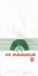 Front View: Air Madagascar Airsickness Bag: Lar...