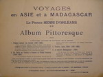 Back Cover: Voyages en Asie et à Madagascar 18...
