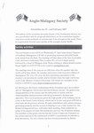 Anglo-Malagasy Society Newsletter