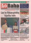 Front Cover: Ao Raha: No 3993; Alarobia 9 Janoar...