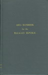 Front Cover: Area Handbook for the Malagasy Repu...