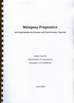 Front Cover: Malagasy Pragmatics: And Implicatio...