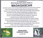 Back Cover: CD Introduction to Bird Song & Lemu...