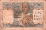 Front: Cinq Cents Francs