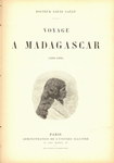 Titlepage: Voyage à Madagascar: 1889-1890