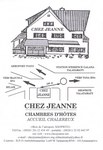 Front: Chez Jeanne: Chambres d'hôtes; acc...