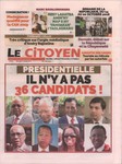 Front Cover: Le Citoyen: No 776; Mercredi 17 Oct...