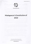 Front: Madagascar's Constitution of 2010