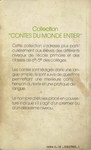 Back Cover: Contes de Madagascar