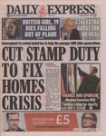 Front Cover: Daily Express: Thursday, August 1, ...