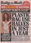 Front Cover: Daily Mail: Thursday, August 1, 201...