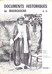 Booklet Cover: Documents Historiques de Madagascar...