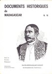 Booklet Cover: Documents Historiques de Madagascar...