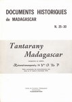 Booklet Cover: Documents Historiques de Madagascar...