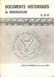 Documents Historiques de Madagascar