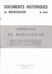 Booklet Cover: Documents Historiques de Madagascar...