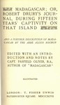 First Titlepage: Madagascar; or Robert Drury's Journ...