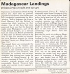 Back: Madagascar Landings: 1942