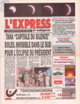 Front Cover: L'Express de Madagascar: No. 1916 (...