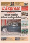 Front Cover: L'Express de Madagascar: No 6823; V...