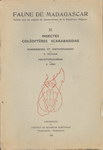 Front Cover: Faune de Madagascar: XI: Insectes: ...