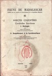Front Cover: Faune de Madagascar: 41: Insectes C...