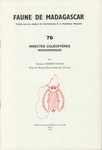 Front Cover: Faune de Madagascar: 76: Insectes: ...