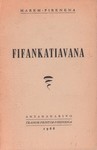 Front Cover: Fifankatiavana