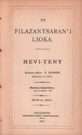 Titlepage: Ny Filazantsaran'i Lioka: Hevi-teny