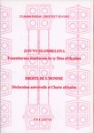 Front Cover: Zon'ny Olombelona / Droits de l'Hom...