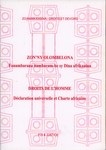 Front Cover: Zon'ny Olombelona / Droits de l'Hom...