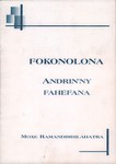 Front Cover: Fokonolona: Andrin'ny Fahefana