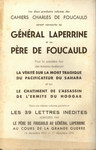 Back Cover: Cahiers Charles de Foucauld: 6e Sé...
