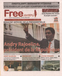 Front Cover: Free News: No 705; Mercredi 9 Janvi...