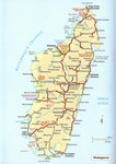 Map: Globetrotter Travel Guide to Madaga...