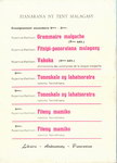 Back Cover: Grammaire Malgache