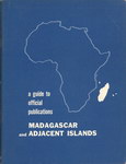 Front Cover: Madagascar and Adjacent Islands: A ...