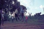 Image: Playing volleyball: Friends School,...