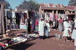 Clothes for sale at Soavinandriana market