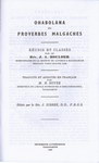 Titlepage: Ohabolana ou Proverbes Malgaches