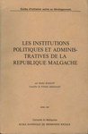Front Cover: Les Institutions Politiques et Admi...