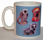 Left: Lemur Mug