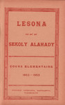 Titlepage (Vol 2): Lesona ho an'ny Sekoly Alahady: Cou...