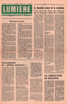 Front Cover: Lumière: Hebdomadaire d'Informatio...