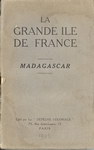 Front Cover: La Grande Ile de France: Madagascar