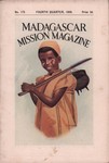 Front Cover: Madagascar Mission Magazine: No. 17...