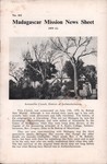 Front Cover: Madagascar Mission News Sheet: No. ...