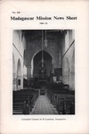 Front Cover: Madagascar Mission News Sheet: No. ...