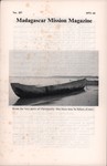 Front Cover: Madagascar Mission Magazine: No. 25...